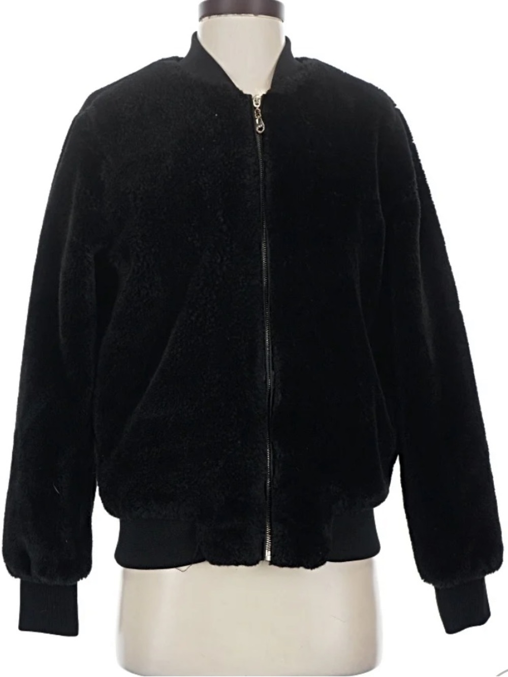 Say What? Women's Black Teddy Jacket